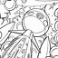 Image result for Galaxy Cat Coloring Page