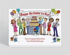 Image result for Office Happy Birthday Cards