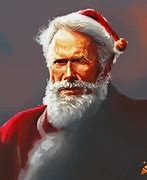 Image result for Clint Eastwood with Santa Claus Hat