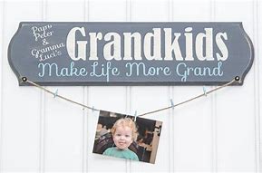 Image result for Cute Ways to Display Grandchildren