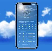 Image result for iPhone Weather App Cloud with 6 Snow Flakes