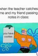 Image result for Passing Notes in Class Meme