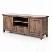 Image result for Solid Wood Media Console