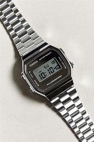 Image result for Casio Silver Digital Watch