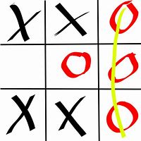 Image result for Tic Tac Toe Red Letters
