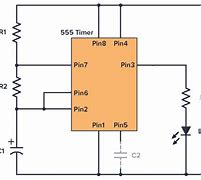 Image result for 555 IC Timer Circuit