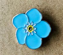 Image result for Forget Me Not Pin Badge