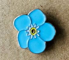 Image result for Forget Me Not Enamel Pin Badge
