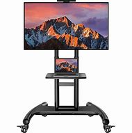 Image result for Basic Home TV Cart with Wheels