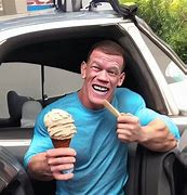 Image result for John Cena Eating Ice Cream Picture Drawing