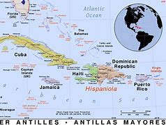 Image result for Map of Antilles