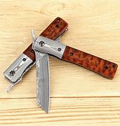 Image result for Japanese Folded Steel Pocket Knife