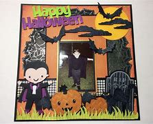 Image result for Halloween Scrapbook Page Layouts