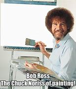 Image result for bob ross cartoons memes