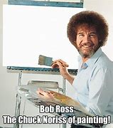 Image result for Bob Ross Meme Face
