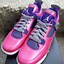 Image result for Jordan 4 Pink and White