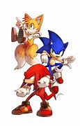 Image result for Classic Sonic Tails and Knuckles