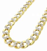 Image result for Diamond Cut Gold Chain
