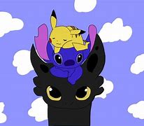 Image result for Pikachu and Stitch Wallpaper