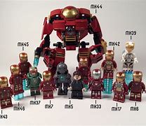 Image result for All LEGO Iron Man Minifigures