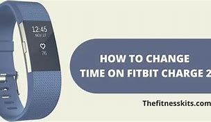 Image result for How to Set Time On Fitbit Charge