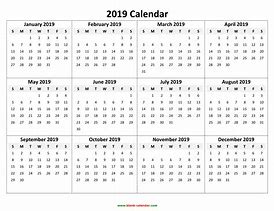 Image result for 2018 2019 Year Calendar Printable