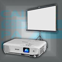 Image result for Projector and Screen Combo