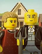Image result for American Gothic LEGO