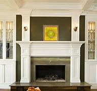 Image result for Fireplace Cabinetry