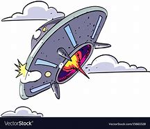 Image result for Flying Saucer Punch Cartoon