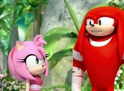 Image result for Knuckles and Amy