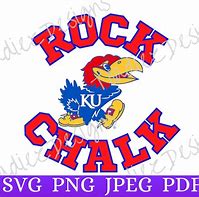 Image result for Rock Chalk Jayhawk Words SVG