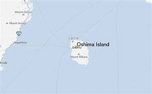 Image result for Oshima Island Japan Map