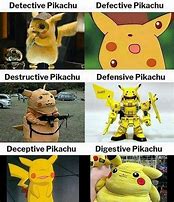 Image result for Happy Pikachu Meme
