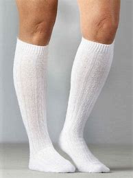 Image result for White Knee Socks