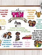 Image result for Kid-Friendly Ten Commandments