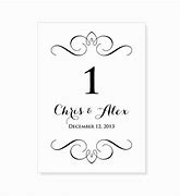 Image result for Place Card Template 6 per Sheet
