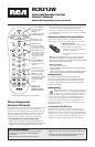 Image result for RCA Universal Remote Owner's Manual