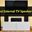 Image result for Powered External TV Speakers