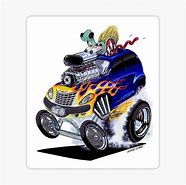 Image result for PT Cruiser Racing Caricature