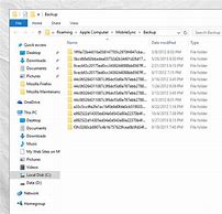 Image result for iPhone Backup File Location On PC