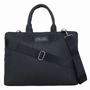 Image result for Black Colour Leather Laptop Bag