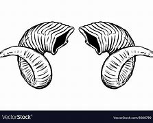 Image result for Ram Horns Clip Art