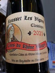 Image result for Bouvaude Cotes Rhone Vieilles Vignes