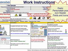 Image result for Work Instruction Template Goods On Pallet