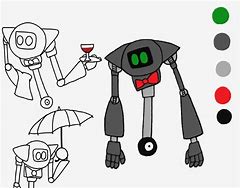 Image result for Robot Butler B Drawing