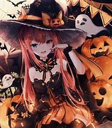 Image result for Anime Female Halloween Phone Wallpaper