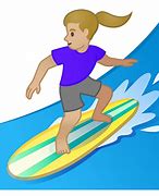 Image result for Surfing Emoji