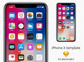 Image result for iPhone X Blank Template