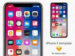 Image result for iPhone XTemplate Screen Shot Sketch